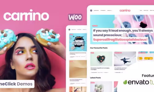Carrino - An Exciting Gutenberg Blog Theme 1.8.2