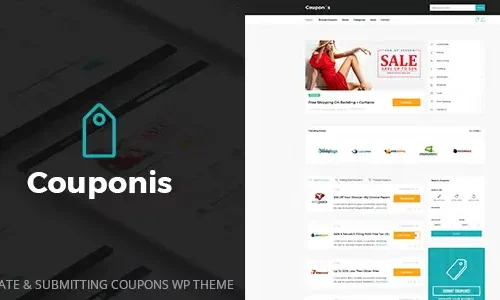 Couponis - Affiliate & Submitting Coupons WordPress Theme 3.1.9