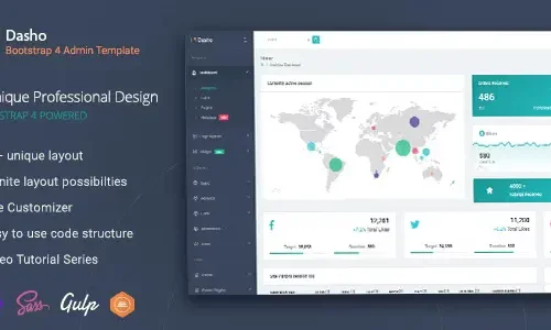 Dasho Bootstrap Admin Template