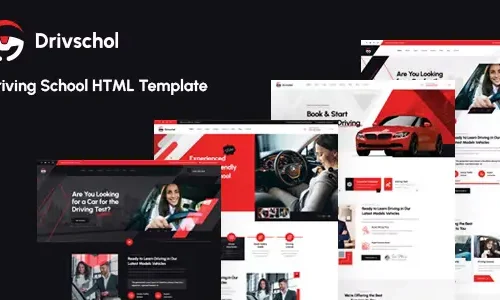 Drivschol - Driving School HTML5 Template