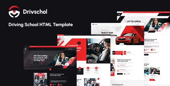 Drivschol - Driving School HTML5 Template