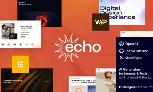 Echo - Creative Agency WordPress Theme 1.10