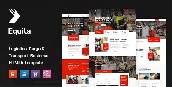 Equita - Logistics Cargo HTML5 Template