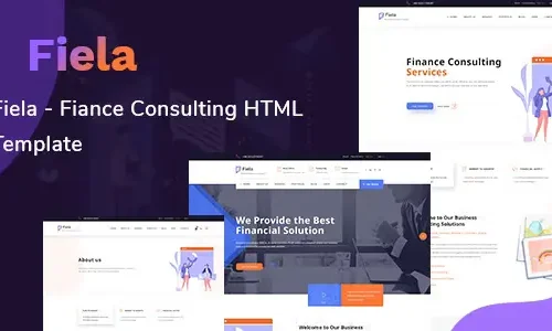 Fiela – Finance Consulting HTML5 Template