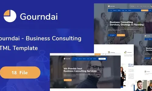 Gourndai - Business Consulting HTML5 Template