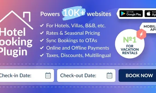 Hotel Booking WordPress Plugin - MotoPress Hotel Booking
