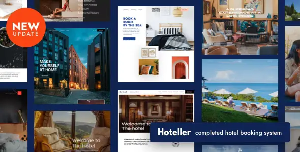 Hoteller - Hotel Booking WordPress Theme