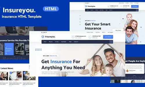 Insureyou - Insurance HTML5 Template