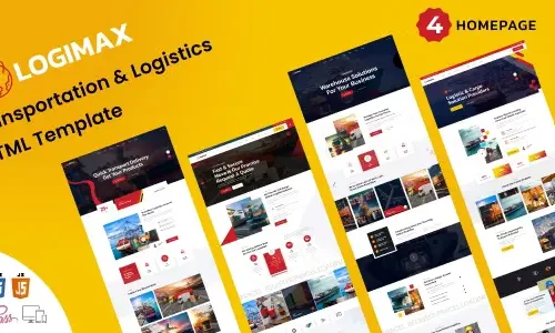 Logimax - Transportation & Logistics HTML5 Template