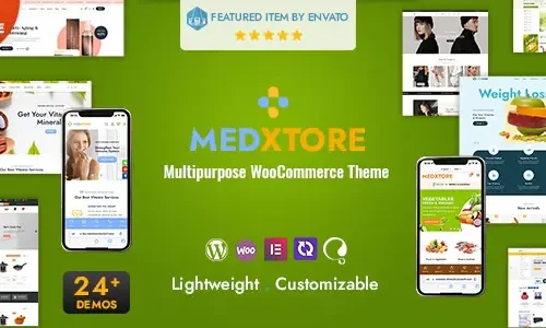 MedXtore – Responsive Multipurpose Elementor WooCommerce WordPress Theme 3.3.3