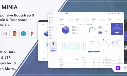Minia - Bootstrap 5 Admin & Dashboard Template 2.3.0