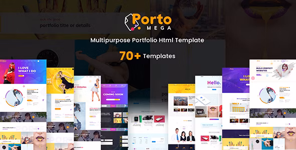 PortoMega - Multipurpose Portfolio HTML5 Template 1.0