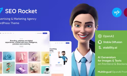 Seo Rocket - Advertising & Marketing WordPress Theme 2.8