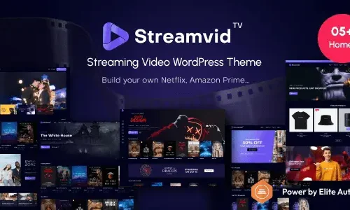 StreamVid - Streaming Video WordPress Theme 6.0.6