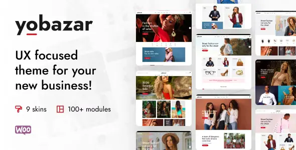 Yobazar - Elementor Fashion WooCommerce Theme