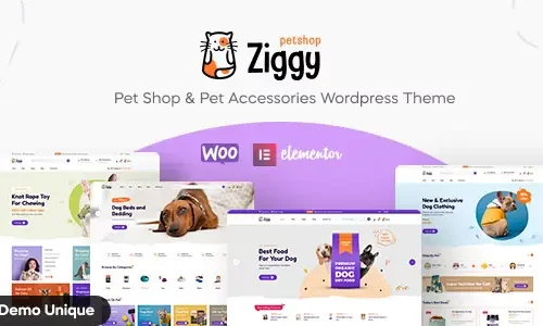 Ziggy - Pet Shop WordPress Theme 1.2.5