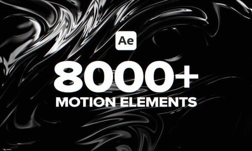8000+ High-Quality Motion Templates