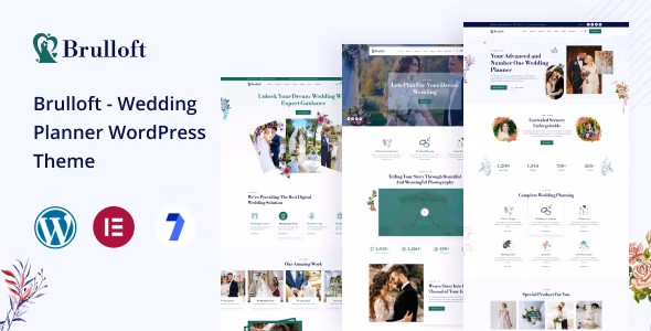 Brulloft – Wedding Planner WordPress Theme 1.0