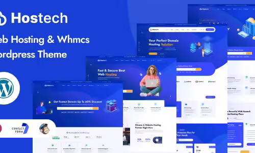 Hostech - Web hosting & WHMCS WordPress theme 1.0