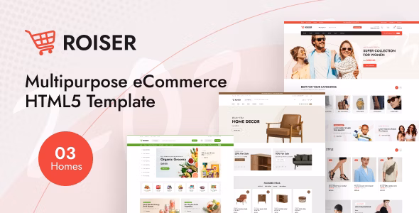 Roiser – Multipurpose eCommerce HTML5 Template 1.0