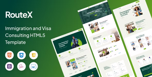 RouteX - Immigration and Visa Consulting HTML5 Template 1.0