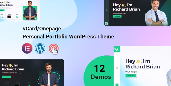 Ventix Personal Portfolio WordPress Theme 1.0.1