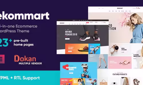 ekommart - All-in-one eCommerce WordPress Theme 4.1.4
