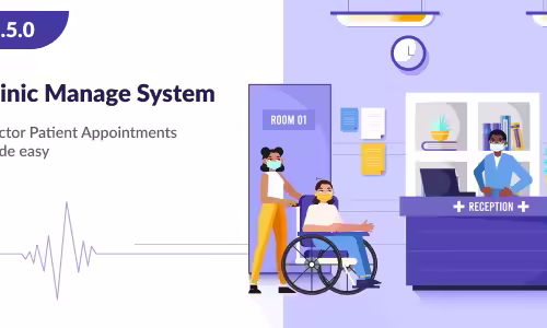 Clinic Management System - Doctor Patient Appointment Management System Laravel 8.5.0