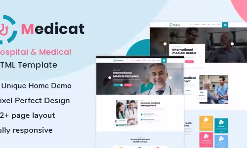 Medicat - Medical and Health HTML5 Template
