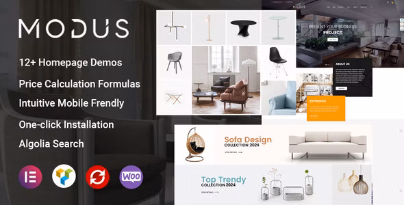 Modus - Modern Furniture WooCommerce Theme 2.0.7