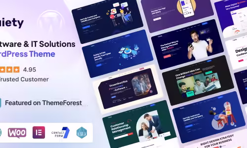 Quiety – Software & IT Solutions WordPress Theme 6.0.0