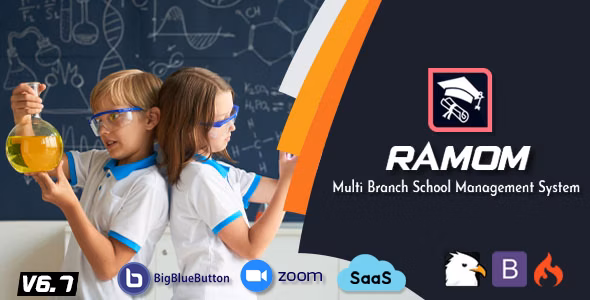 Ramom School - Multi Branch School Management System 6.7