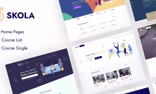 Skola - LMS Online Courses WordPress Theme 1.0.25