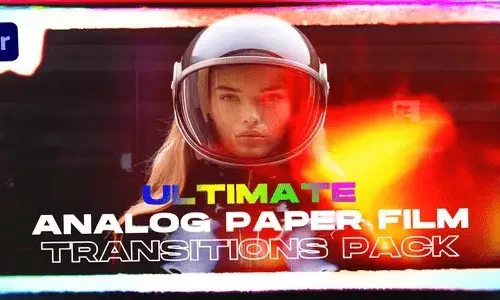 Ultimate Analog Paper Film Transitions Pack | Premiere Pro