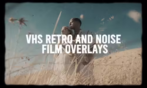 VHS Retro And Vintage Overlays for After Effects