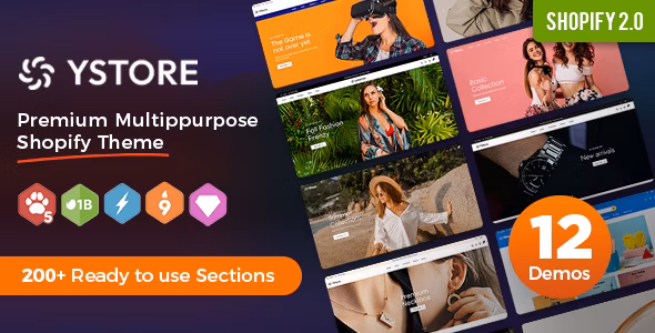 YStore - Multipurpose Fashion Shopify Theme 1.2.2