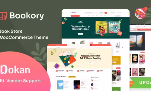 Bookory - Book Store WooCommerce Theme