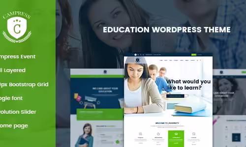 Campress - Responsive Education WordPress Theme 1.33
