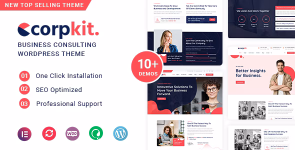 Corpkit - Business Consulting WordPress Theme 1.0.7