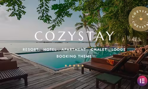 CozyStay - Hotel Booking WordPress Theme