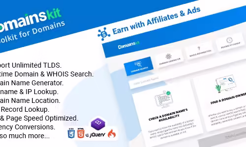 DomainsKit - Toolkit for Domains