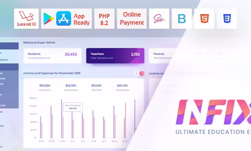 InfixEdu School - School Management System Software