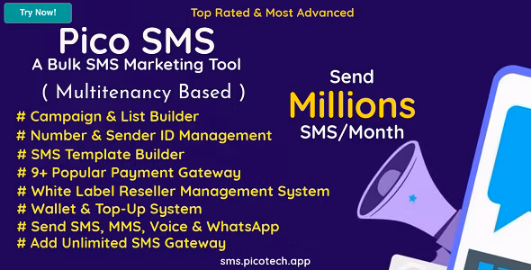 PicoSMS - A Bulk SMS Marketing Tool 5.6