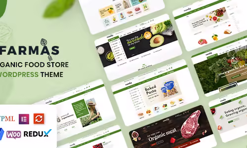 Farmas - Organic Food Store WordPress Theme