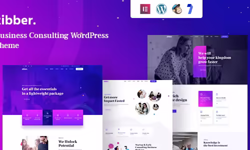 Zibber - Consulting Business WordPress Theme + RTL 1.2.3