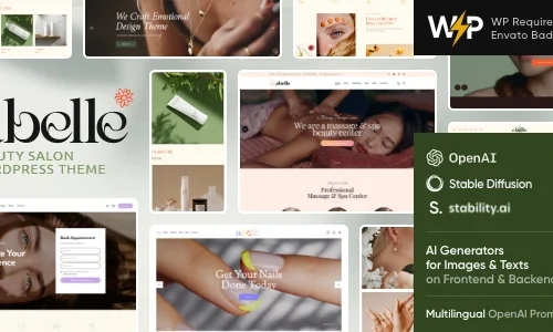 Abelle - Beauty Salon Elementor WordPress Theme 1.17.0
