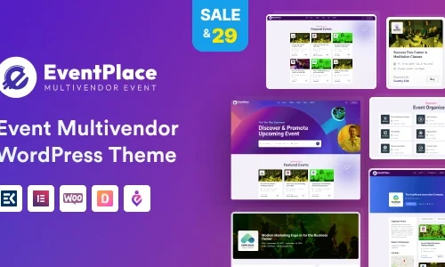 Eventplace - Multivendor Event Management WordPress Theme 1.1.6