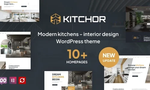 Kitchor - Interior Design WordPress Theme 1.3.6
