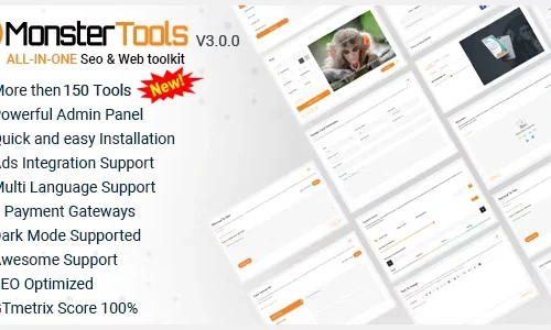 MonsterTools - The All-in-One SEO & Web Toolkit, like a Swiss Army Knife
