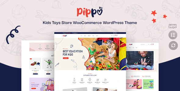 Kids Toys Store WooCommerce WordPress Theme